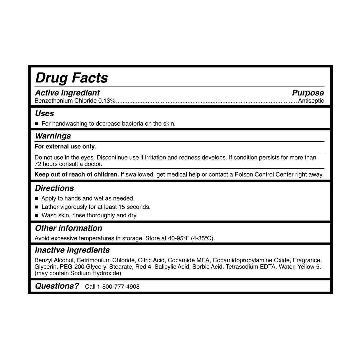 Antibacterial Soap McKesson Liquid 1 gal. Pump Bottle Clean Scent - BeHope