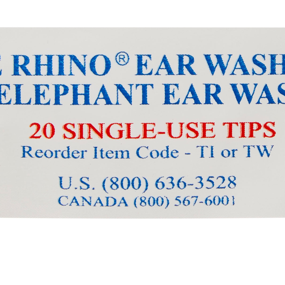 Ear Wash System Tips Doctor Easy For Rhino and Elephant Ear Washer - BeHope