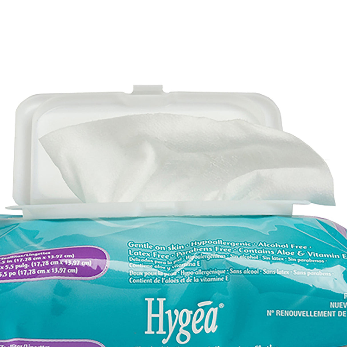 Flushable Personal Wipe Hygea® Soft Pack Scented 48 Count - BeHope