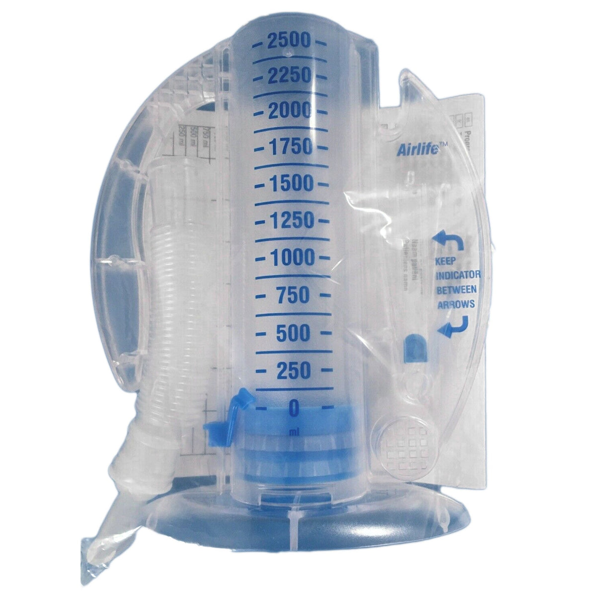 Volumetric Incentive Spirometer AirLife® Adult 4000 mL - BeHope