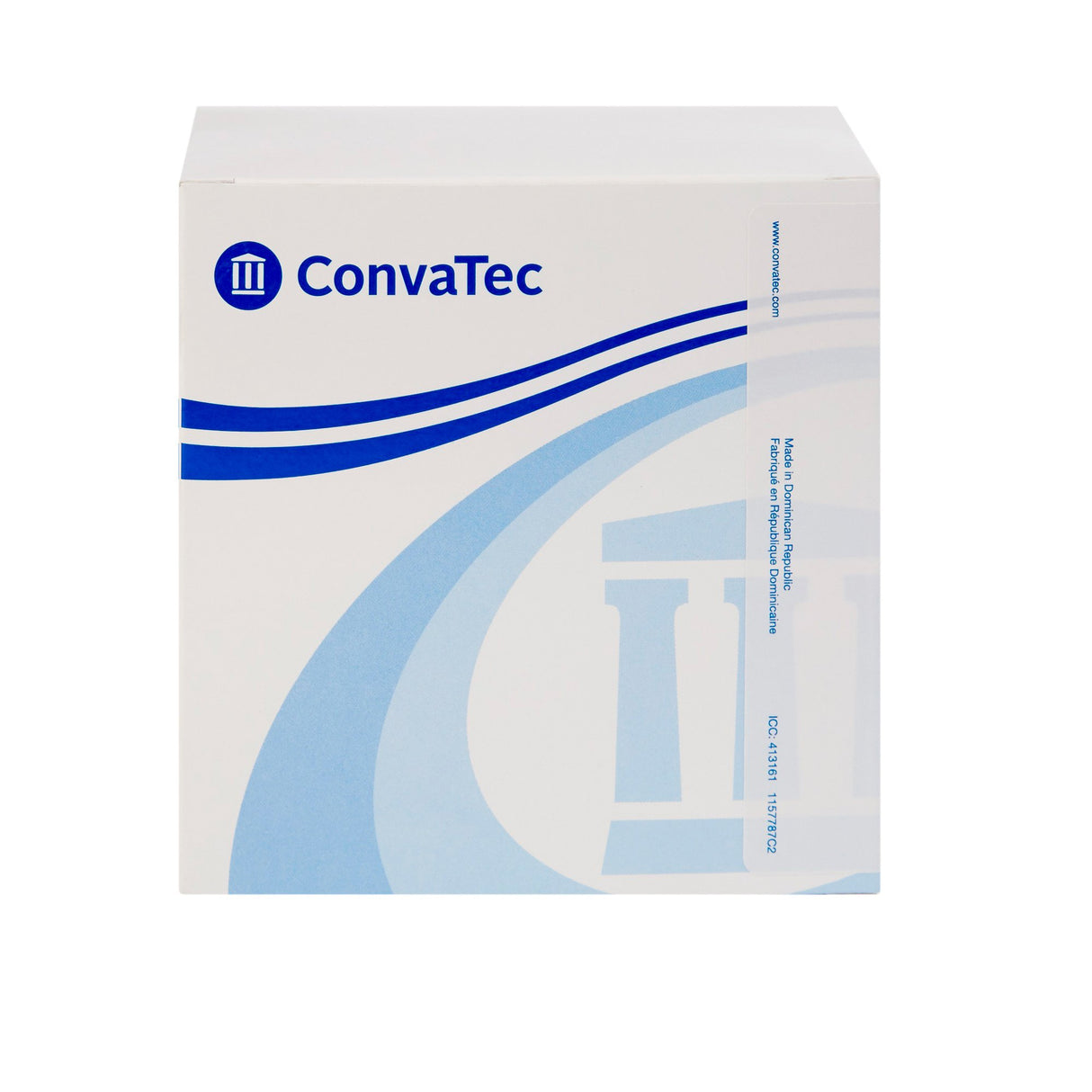 Ostomy Barrier Sur-Fit Natura® Durahesive® Trim to Fit, Extended Wear Durahesive® Adhesive 45 mm Flange Hydrocolloid 1 to 1-1/4 Inch Opening 4-1/2 X 4-1/2 Inch - BeHope