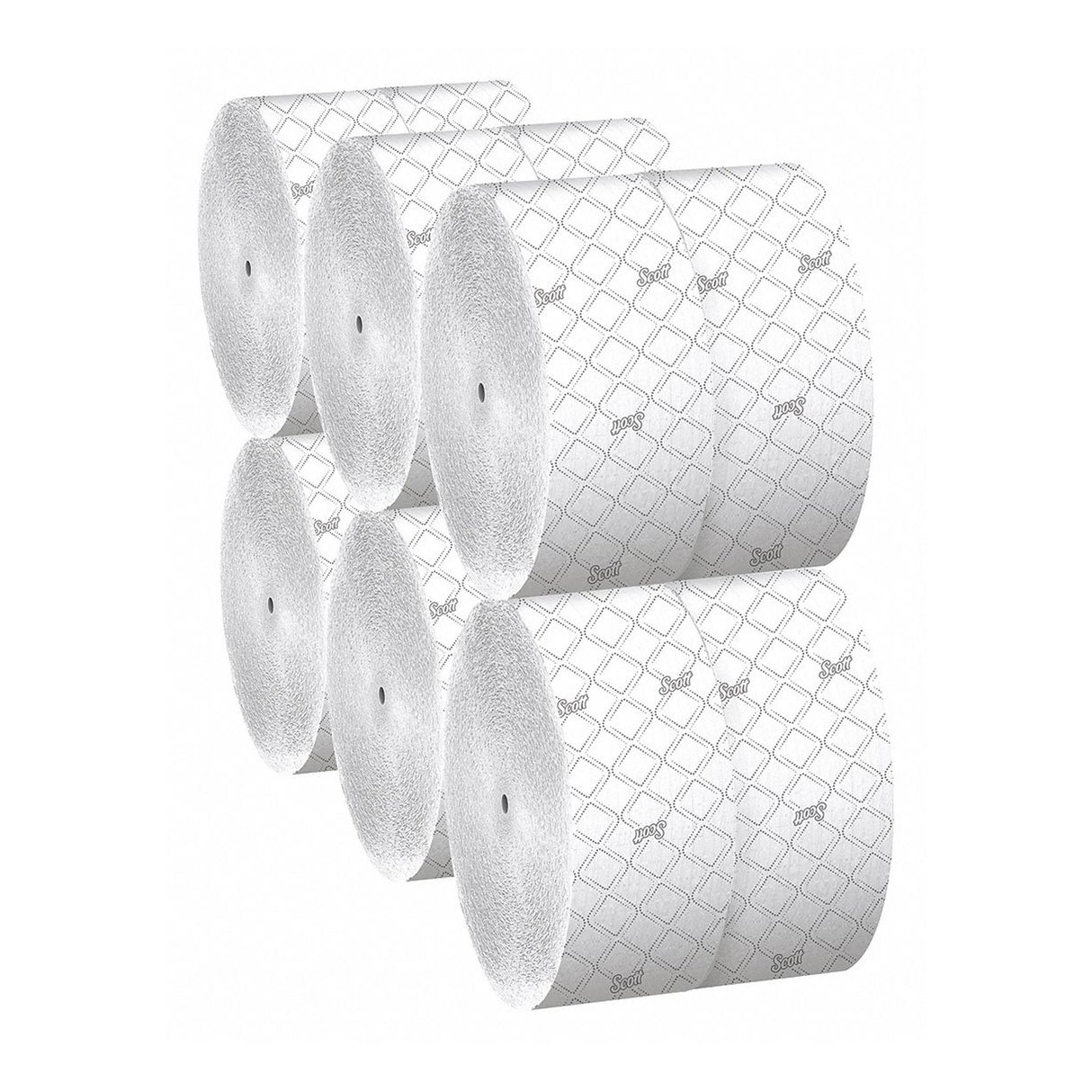 Toilet Tissue Scott® Essential Coreless JRT White 2-Ply Jumbo Size Coreless Roll Continuous Sheet 3-3/4 Inch X 1150 Foot - BeHope