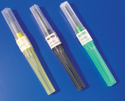 Jelco® Blood Collection Needle 22 Gauge 1 Inch Needle Length Conventional Needle Without Tubing Sterile - BeHope