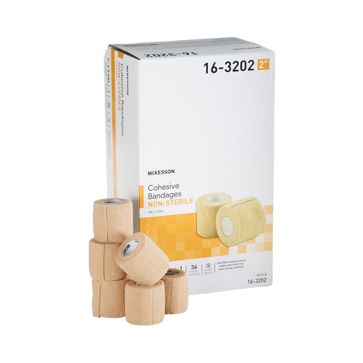 Cohesive Bandage Mckesson Self Adherent Nonsterile Standard Compression Support - BeHope