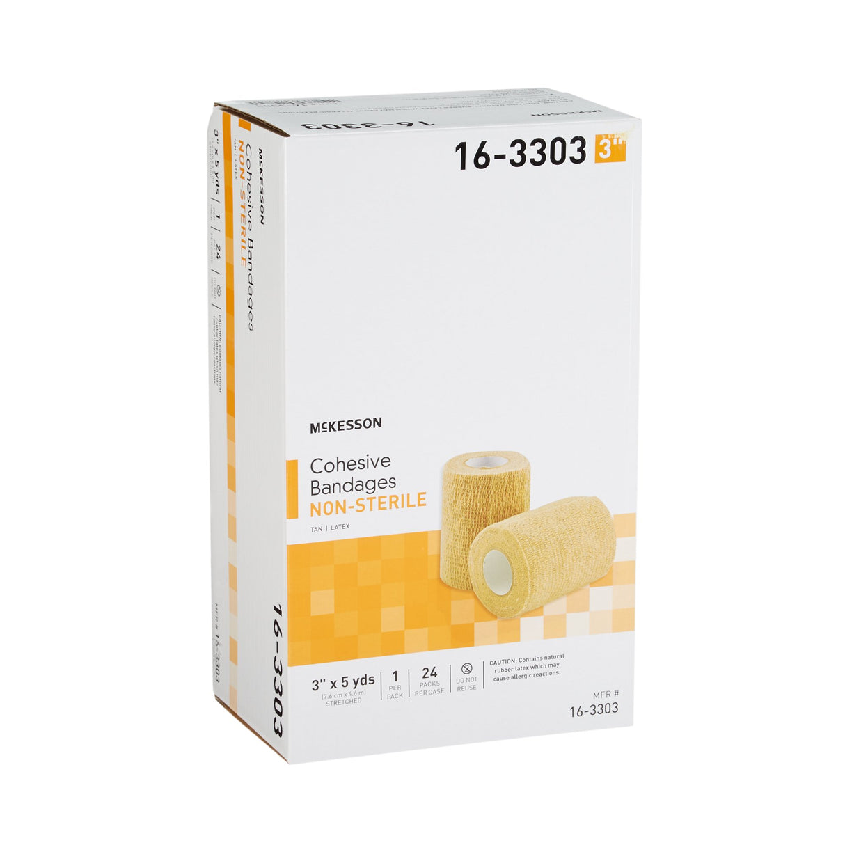 Cohesive Bandage Mckesson Self Adherent Nonsterile Standard Compression Support - BeHope