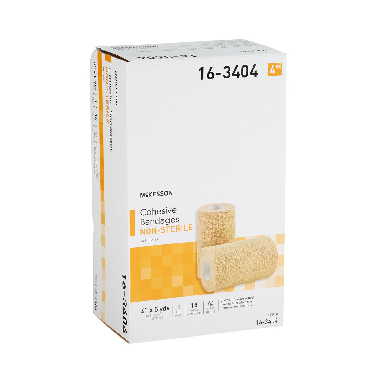 Cohesive Bandage Mckesson Self Adherent Nonsterile Standard Compression Support - BeHope