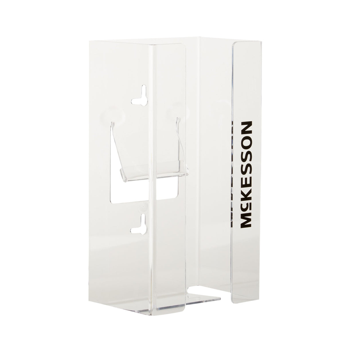 Glove Box Holder McKesson Horizontal or Vertical Mounted 1 Box Capacity Clear 4 X 5-1/2 X 10 Inch Plastic - BeHope