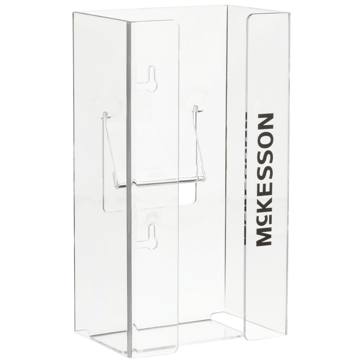 Glove Box Holder McKesson Horizontal or Vertical Mounted 1 Box Capacity Clear 4 X 5-1/2 X 10 Inch Plastic - BeHope