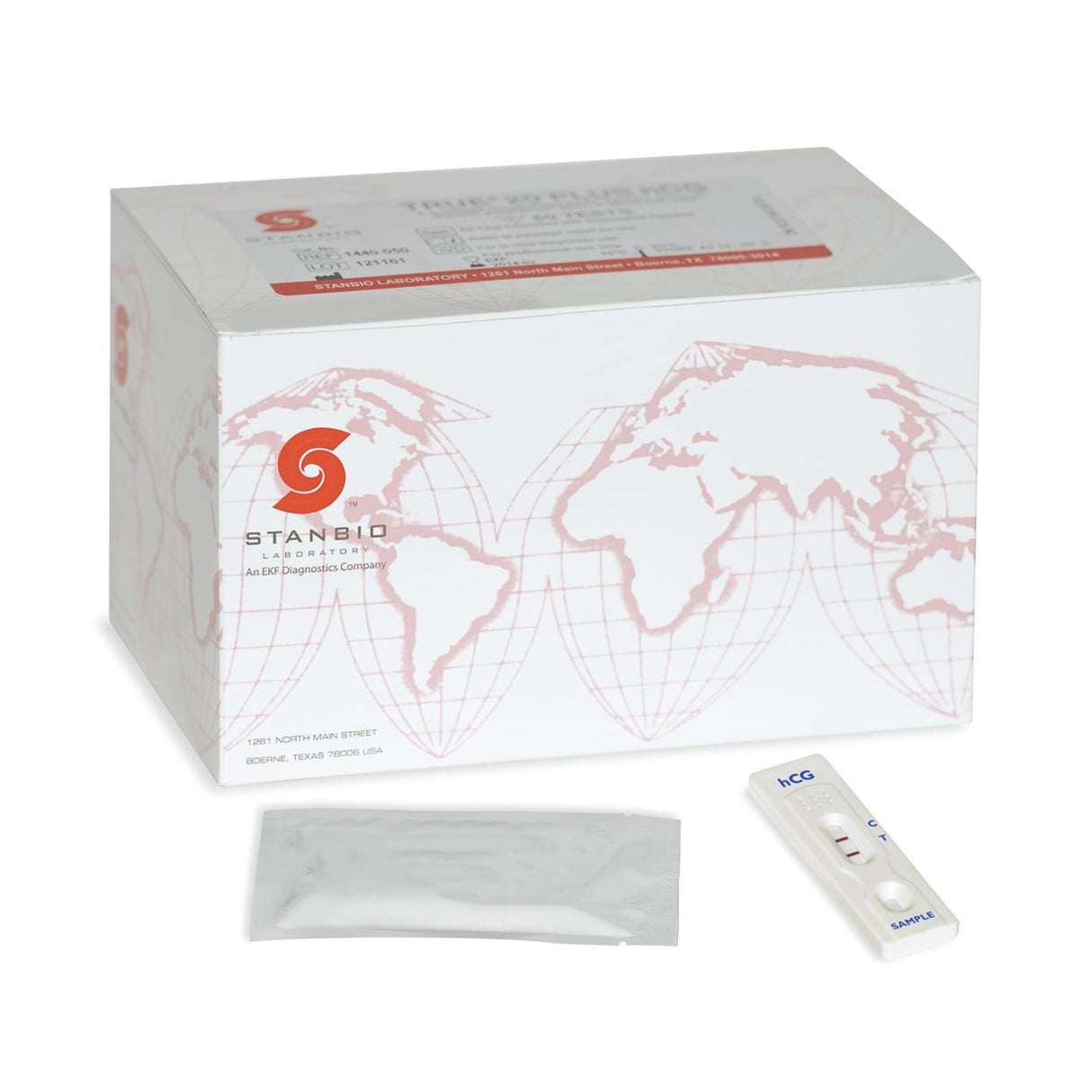 Reproductive Health Test Kit True® 20 hCG Pregnancy Test 50 Tests CLIA Waived - BeHope