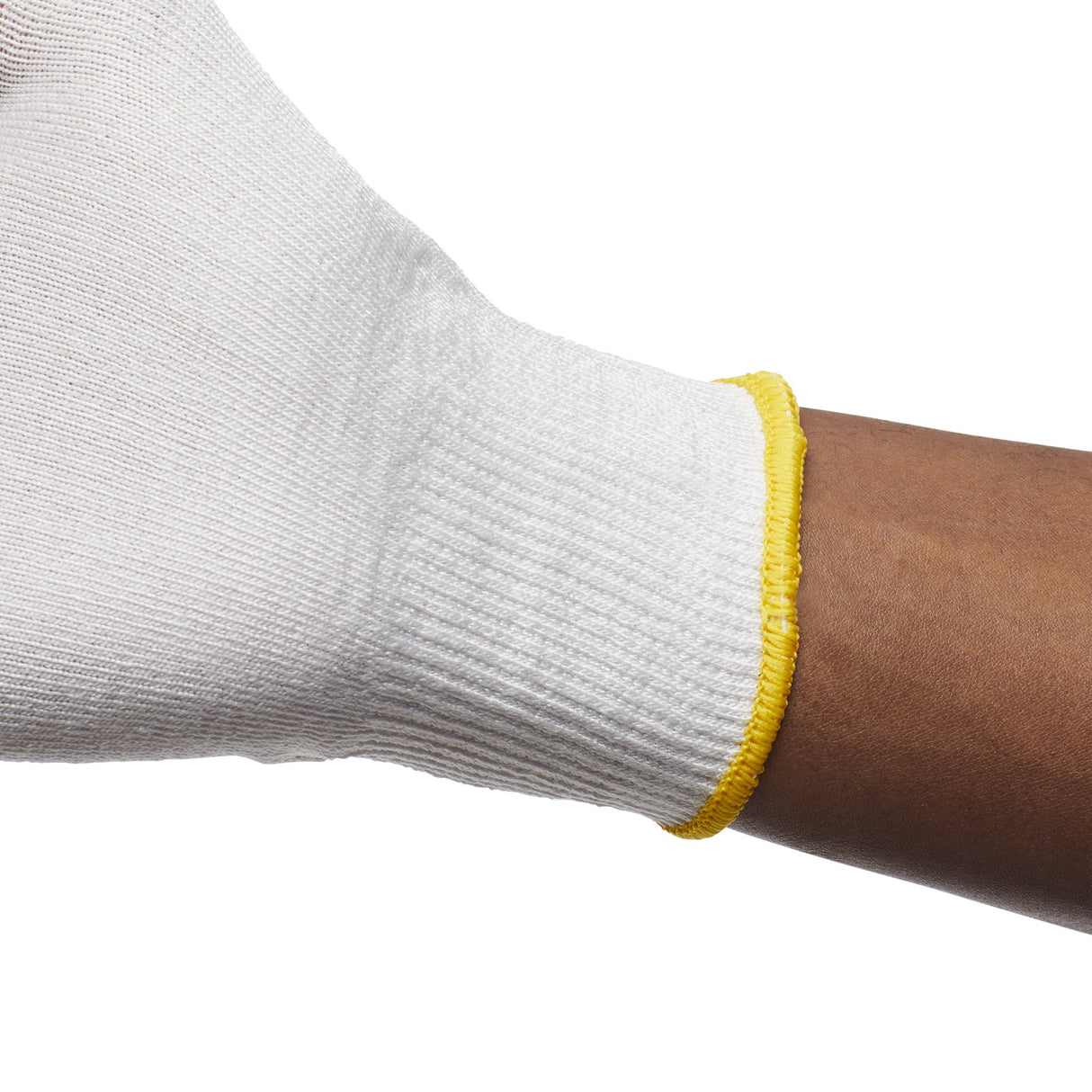 Cut Resistant Glove Liner Flex-Gard™ Full-Finger HDPE / Spandex / Polyester White 2X-Large - BeHope