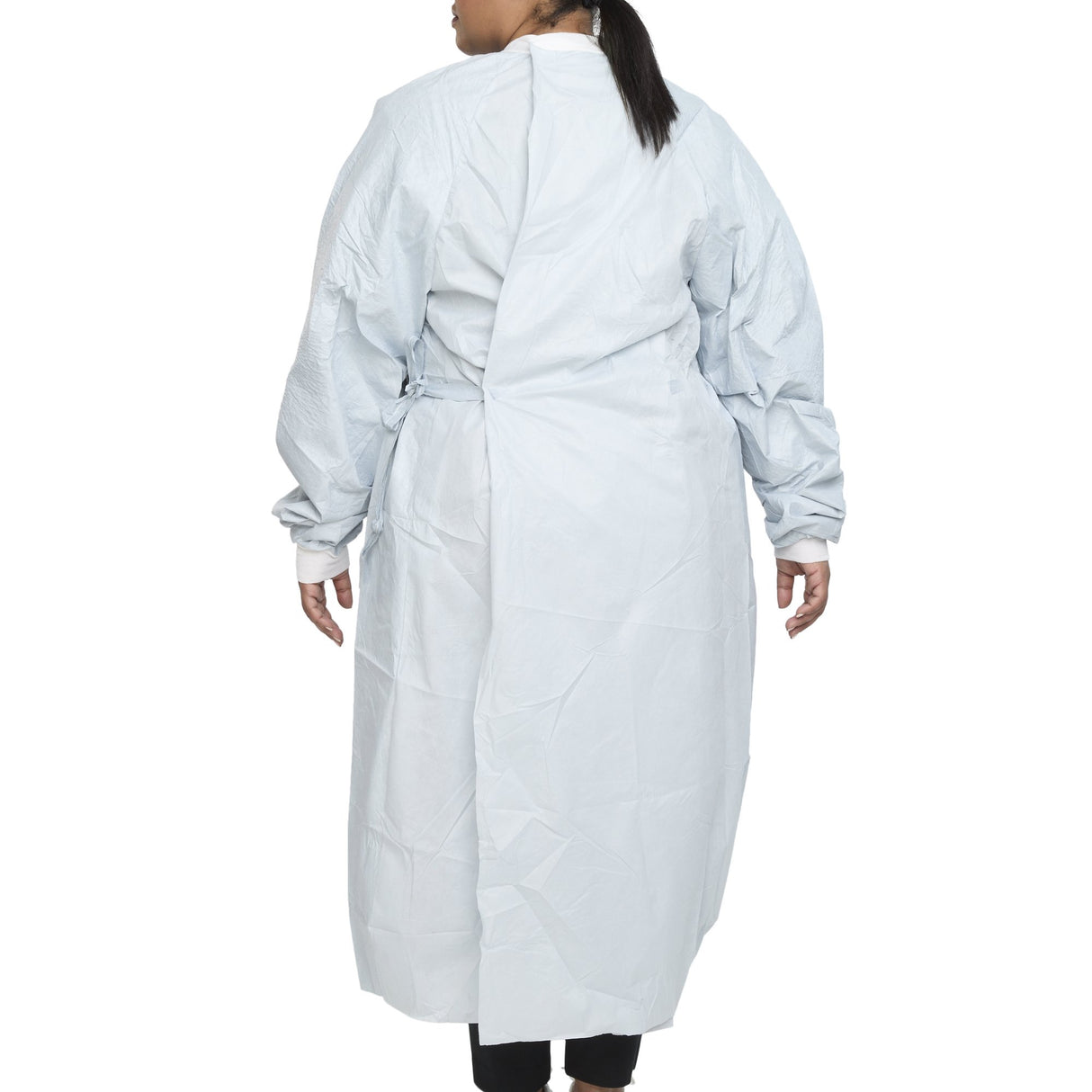 Surgical Gown with Towel Aero Chrome 2X-Large Silver Sterile AAMI Level 4 Disposable - BeHope