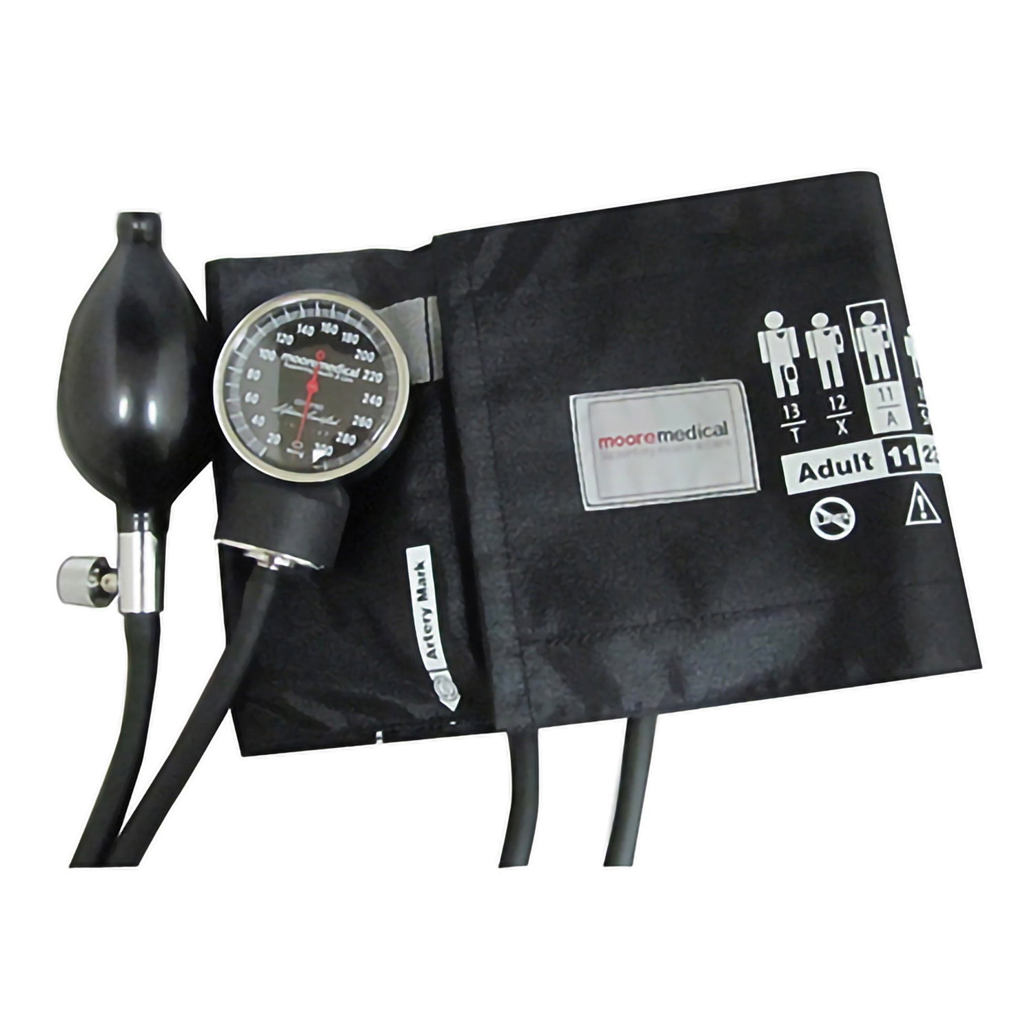 Aneroid Sphygmomanometer Unit McKesson Premium Adult Cuff Nylon Cuff 23 - 40 cm Pocket Aneroid - BeHope