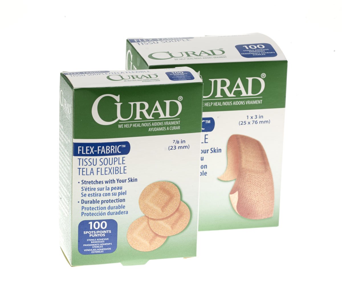 Adhesive Strip Comfort Cloth® Fabric Tan Sterile