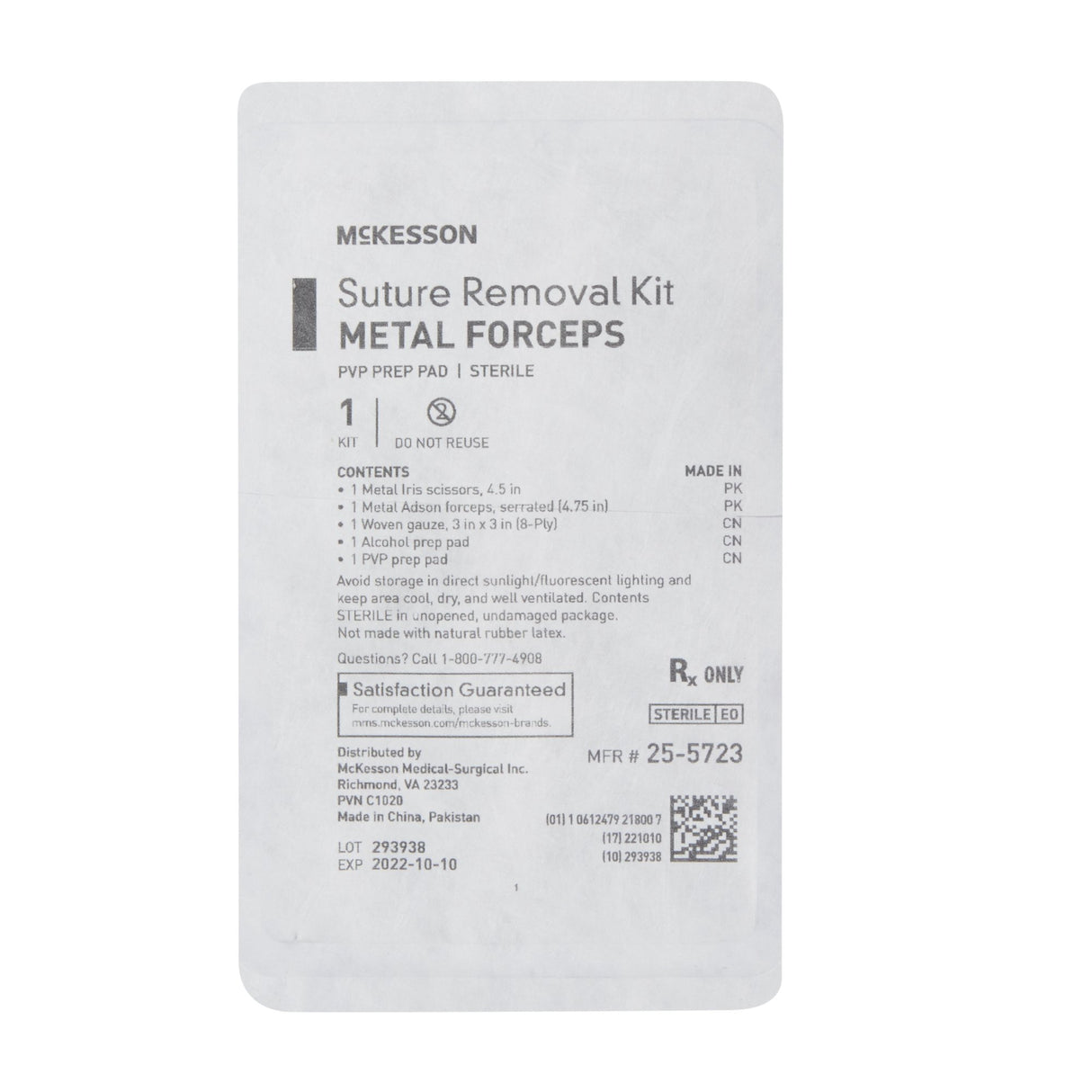 Suture Removal Kit McKesson - BeHope