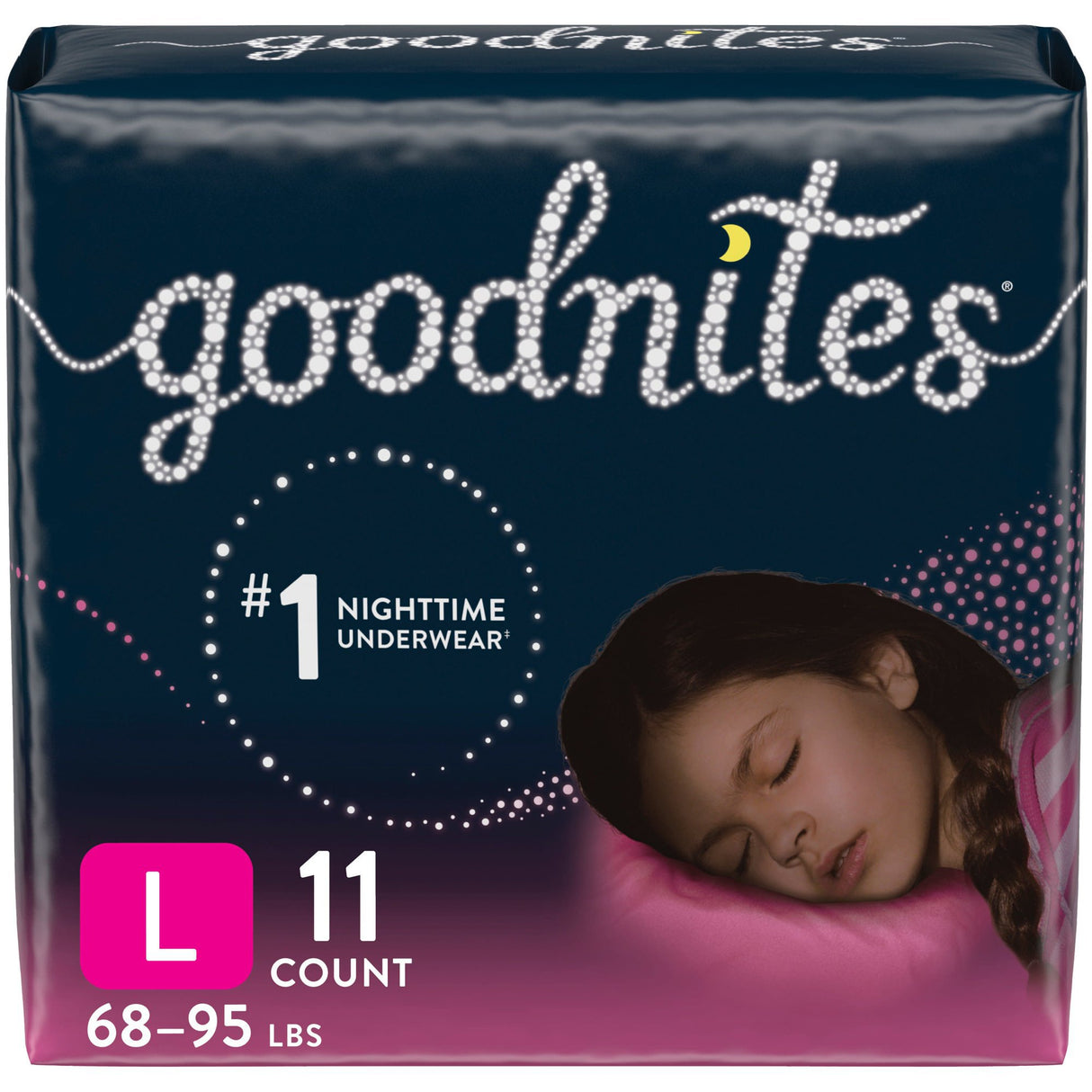 Female Youth Absorbent Underwear GoodNites® Pull On with Tear Away Seams Large Disposable Heavy Absorbency - BeHope