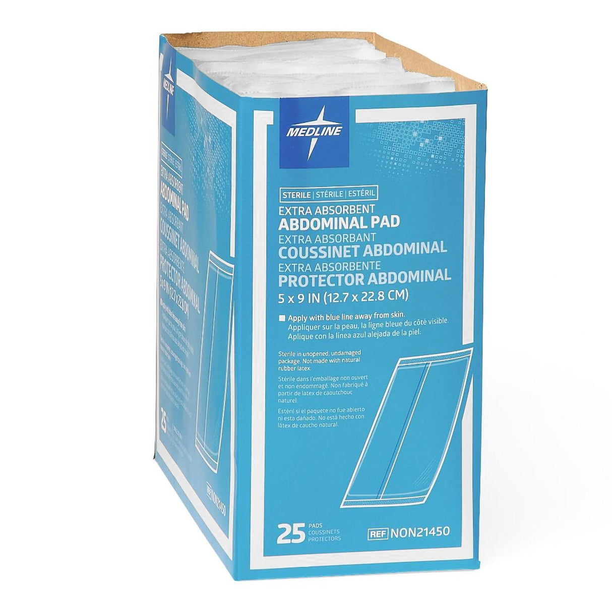 Abdominal Pad Medline Sterile 1 Per Pack