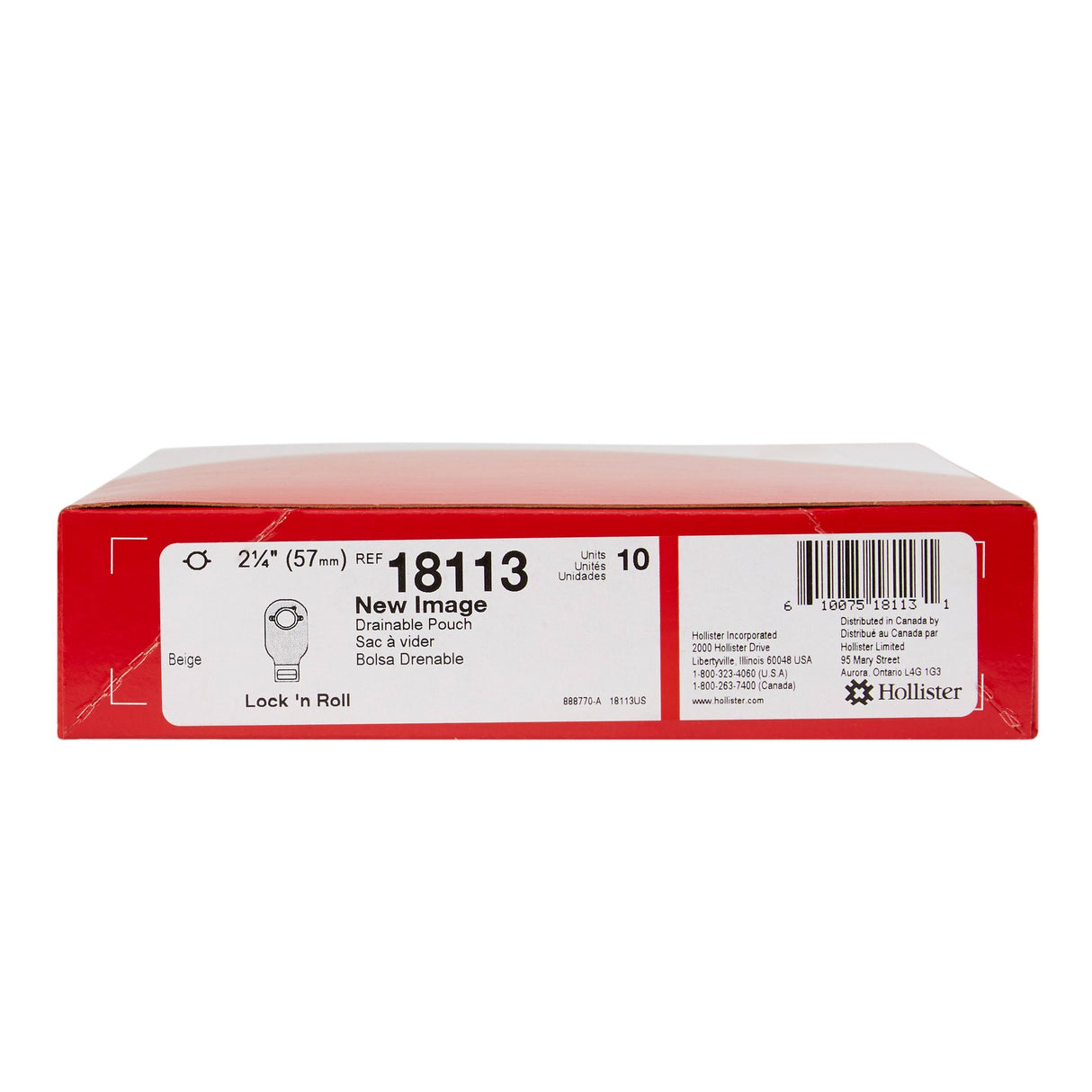 Colostomy Pouch New Image™ Two-Piece System 12 Inch Length Drainable - BeHope