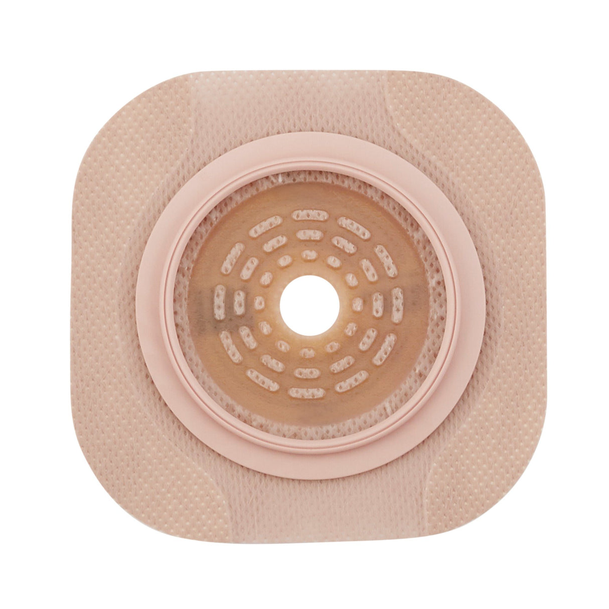Ostomy Barrier New Image™ Flextend™ Trim to Fit, Standard Wear Adhesive Tape 57 mm Flange Red Code System Hydrocolloid Up to 1-3/4 Inch Opening - BeHope