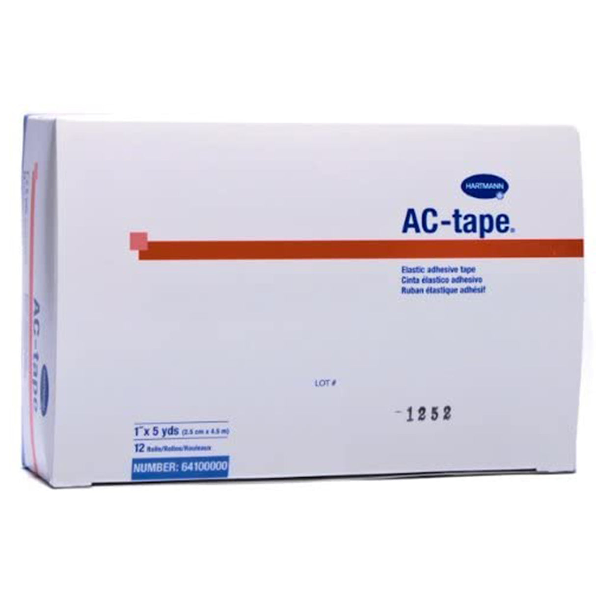 Athletic Tape Ac-tape® Mid-Strength Cotton Nonsterile - BeHope