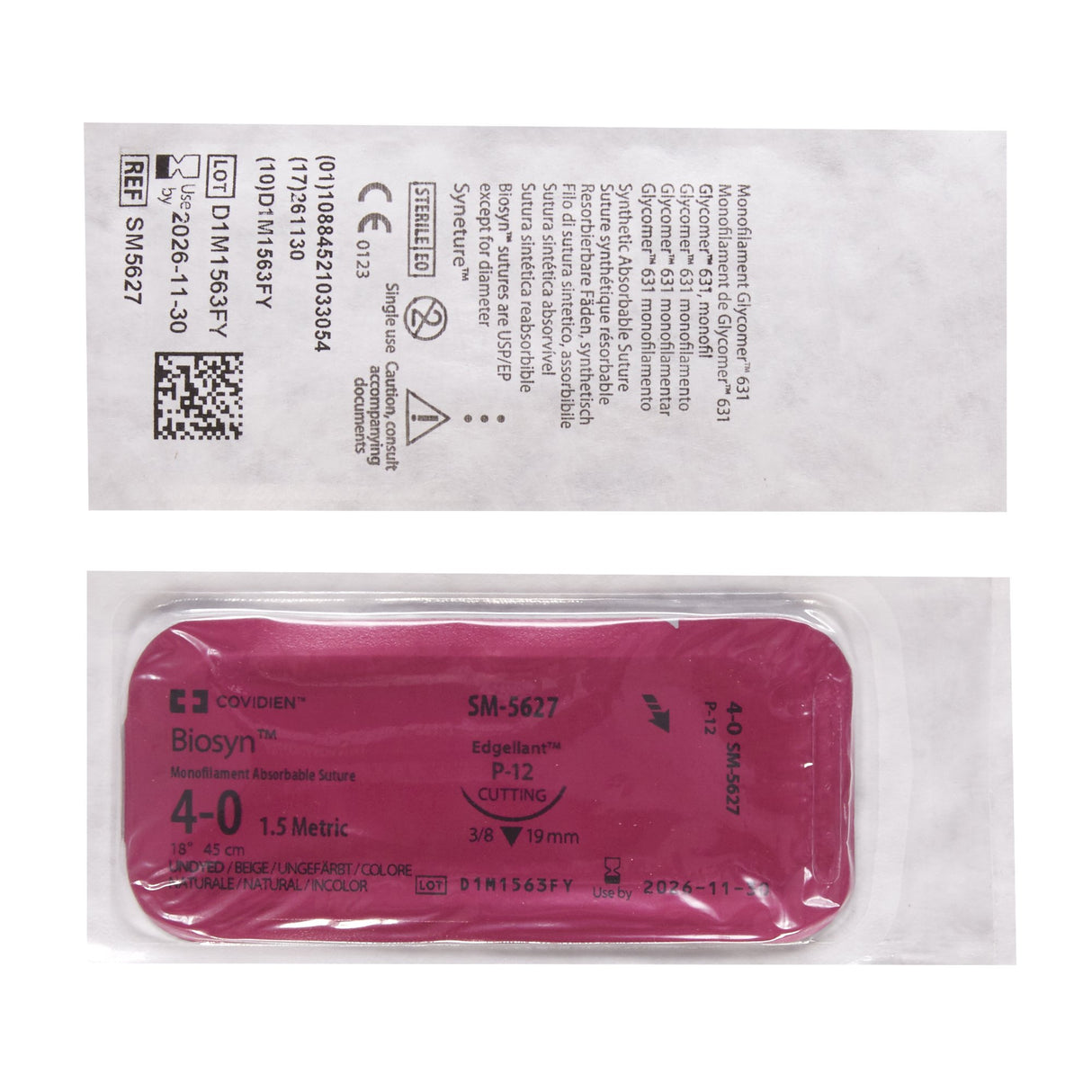 Absorbable Suture With Needle Biosyn™ Synthetic Polyester Monofilament - BeHope