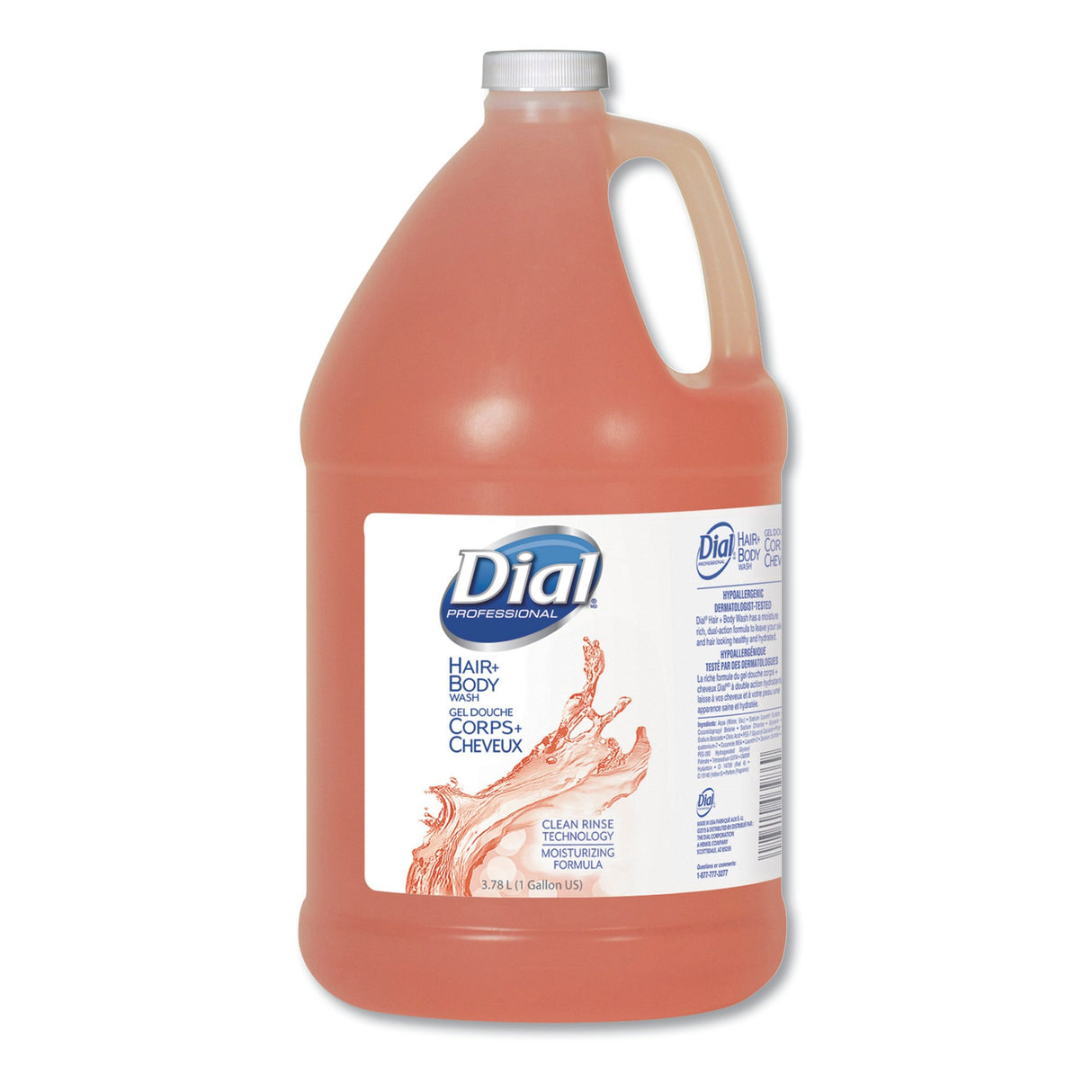 Shampoo and Body Wash Dial® Professional 1 gal. Jug Peach Scent - BeHope