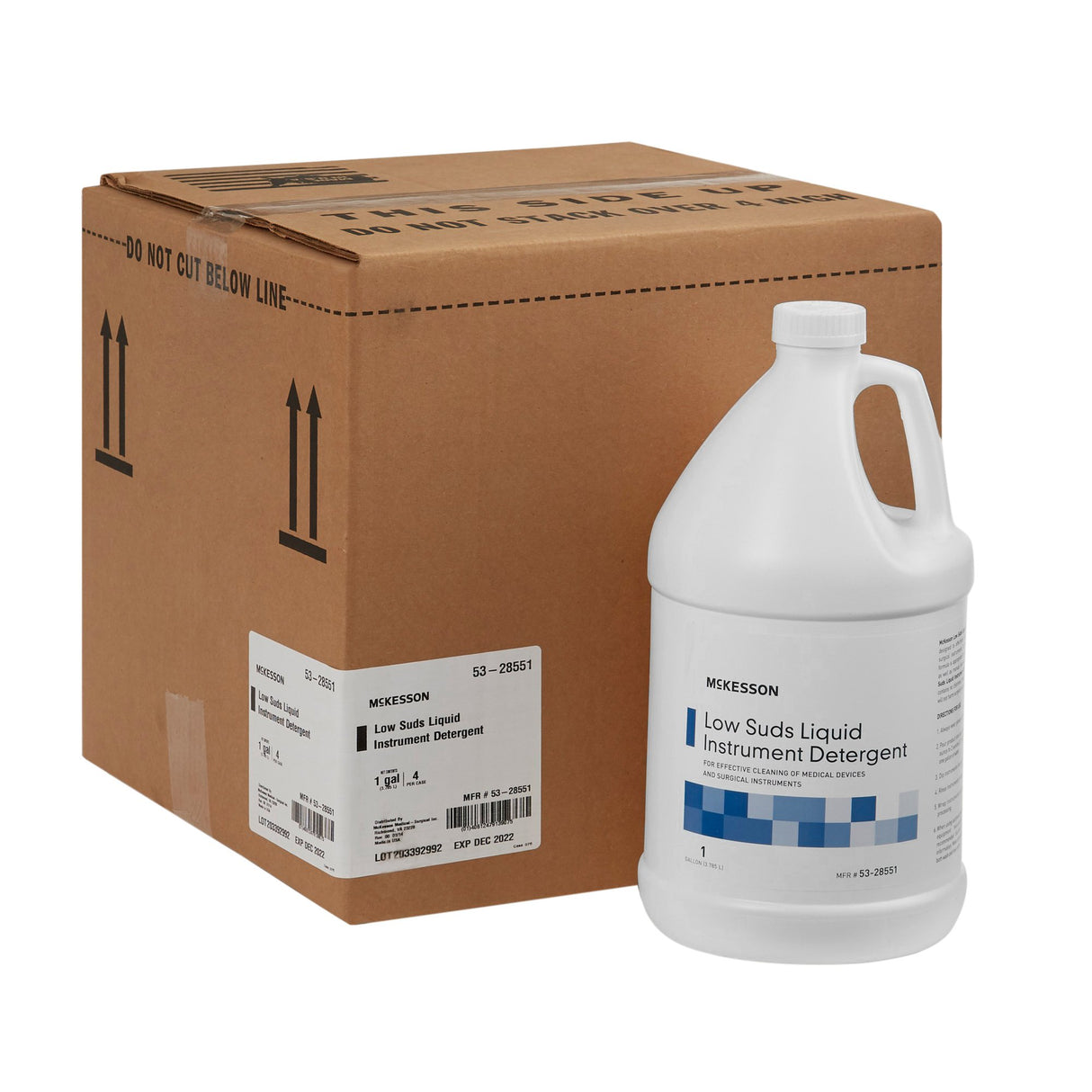 Instrument Detergent McKesson Low Suds Liquid for Medical Devices - BeHope
