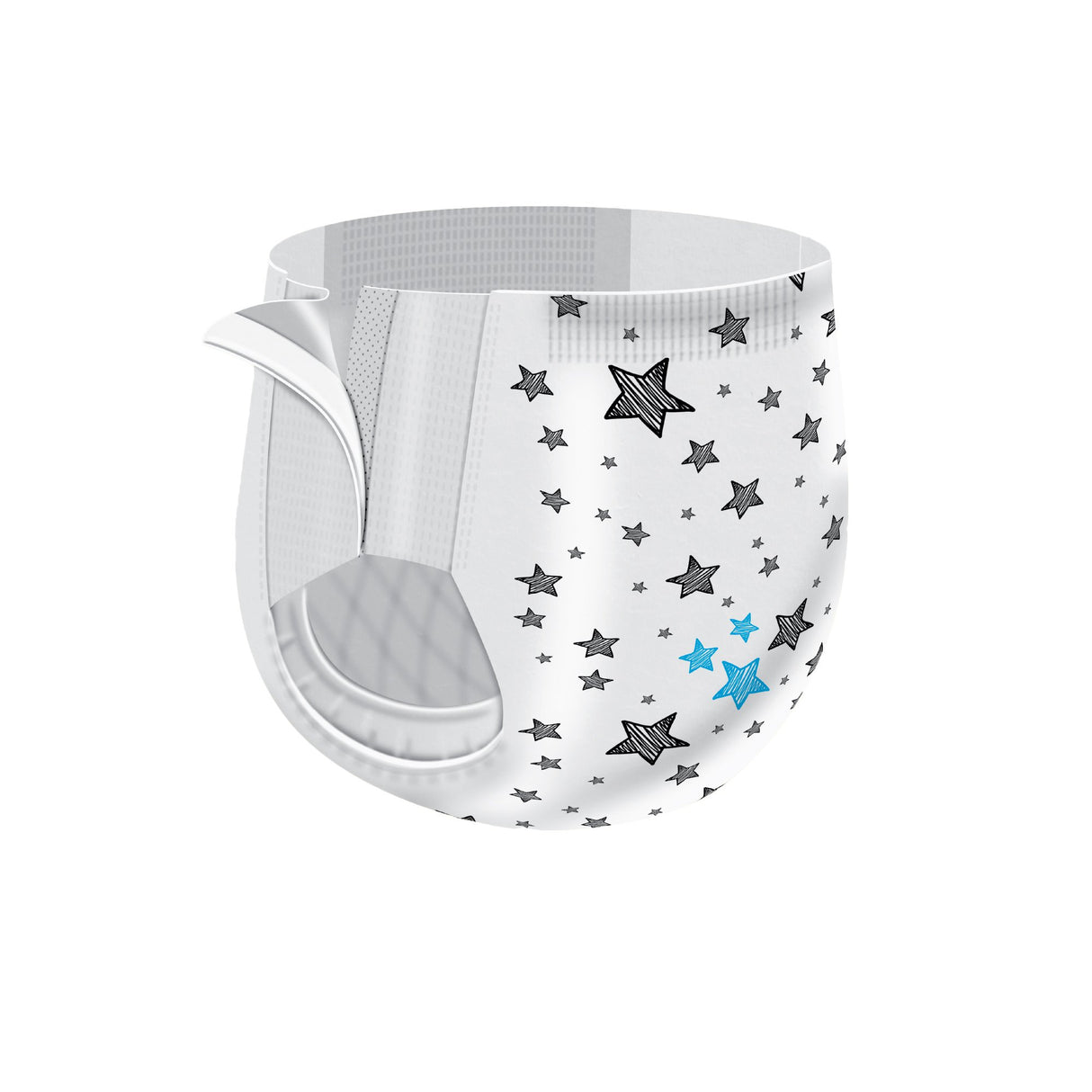 Unisex Toddler Training Pants Cutie Pants® Pull On with Tear Away Seams Size 3T to 4T Disposable Heavy Absorbency - BeHope