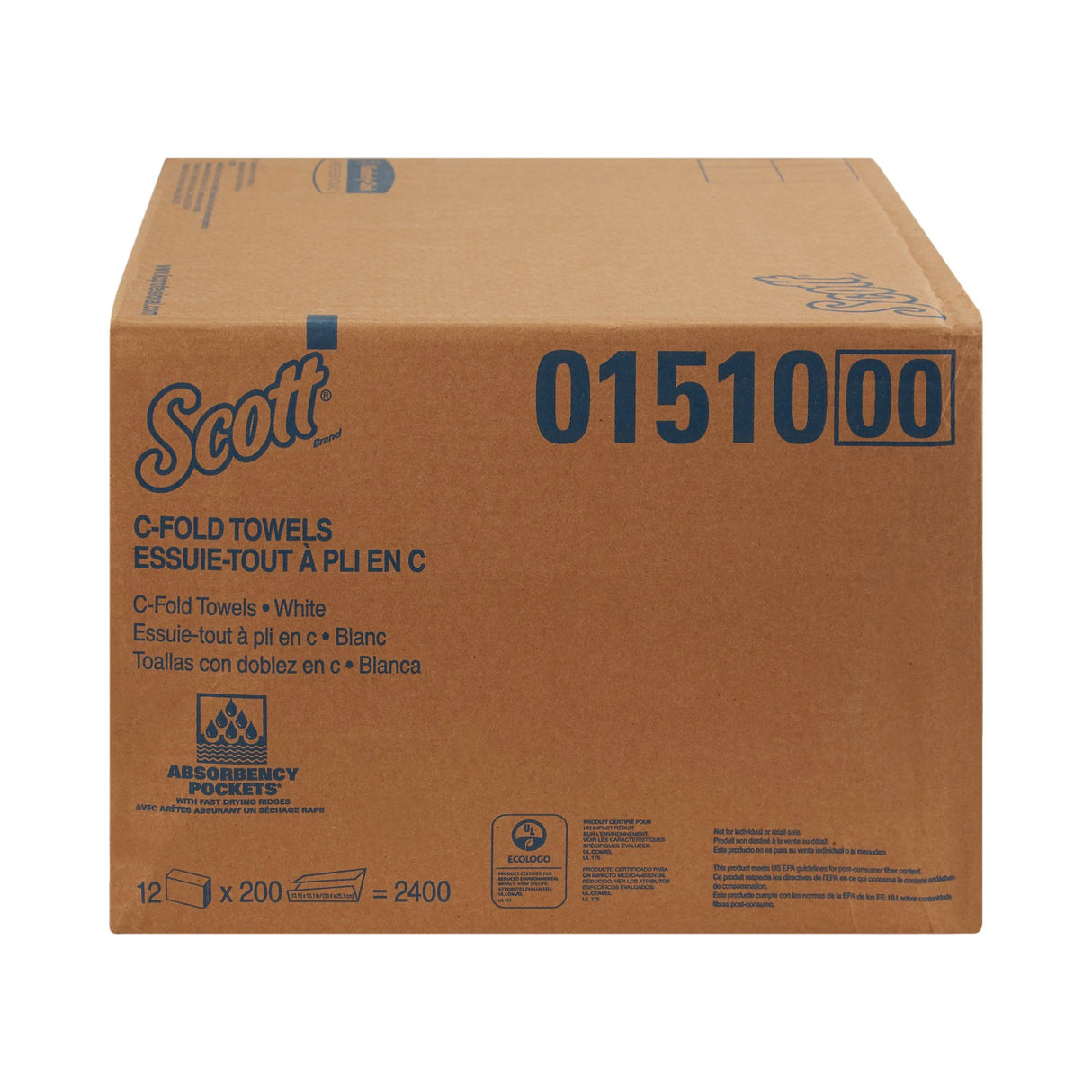 Paper Towel Scott® C-Fold 10-1/8 X 13-3/20 Inch - BeHope