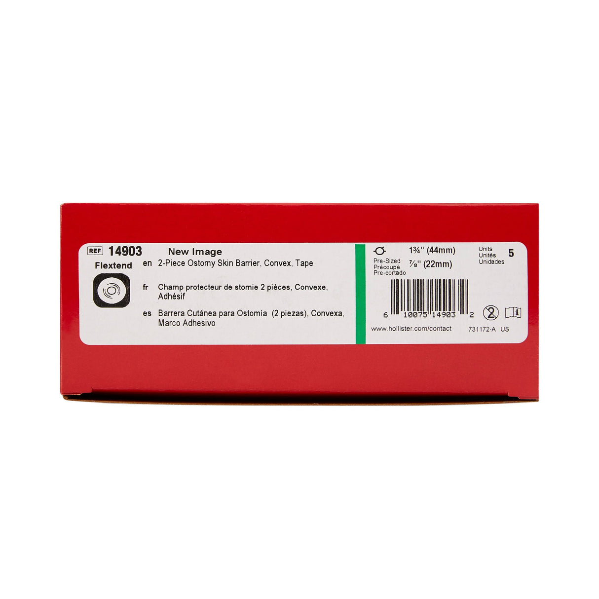 Ostomy Barrier Flextend™ Convexity Floating Flange Skin Protection - BeHope