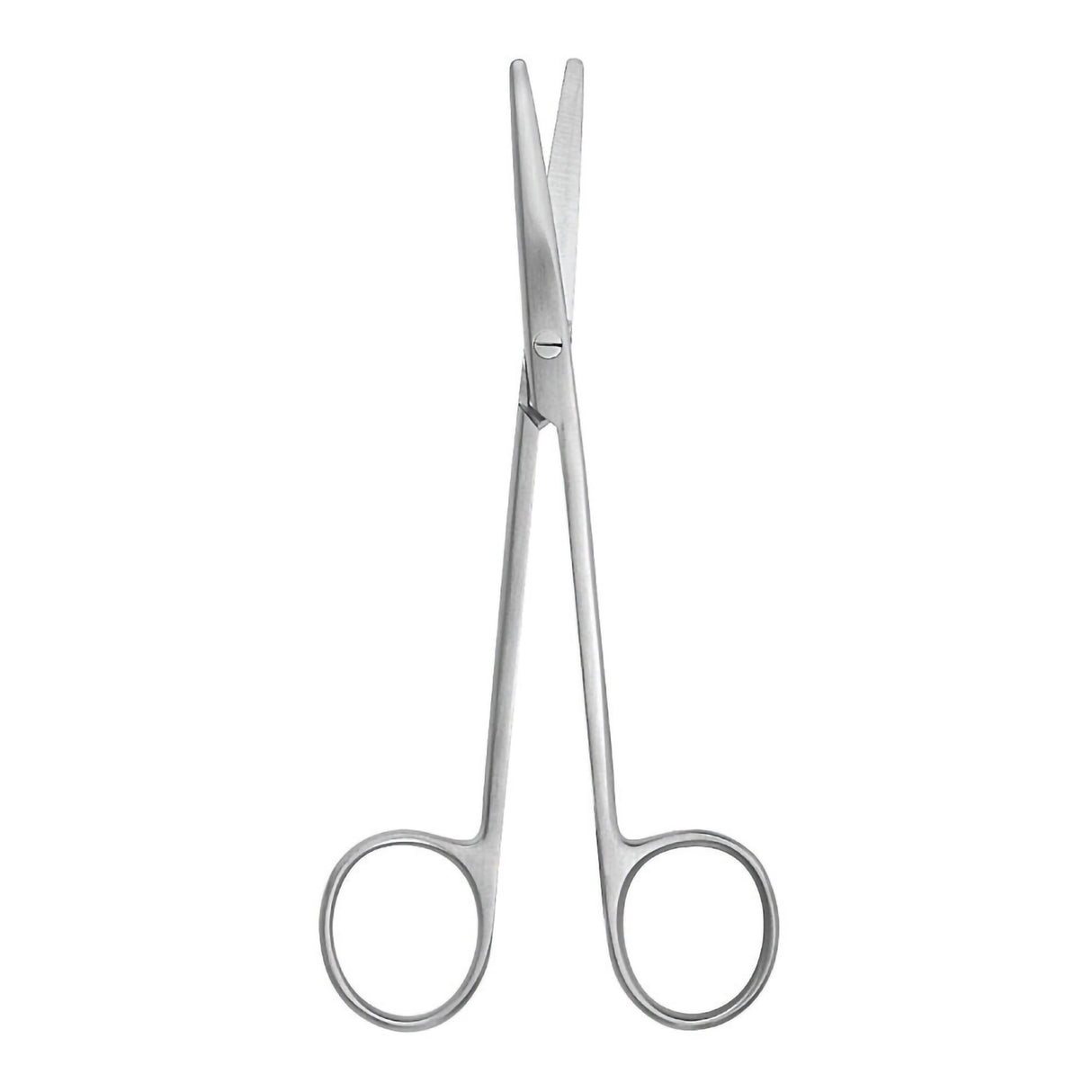 Dissecting Scissors McKesson Argent™ Metzenbaum 5-1/2 Inch Length Surgical Grade Stainless Steel NonSterile Finger Ring Handle Curved Blunt Tip / Blunt Tip - BeHope