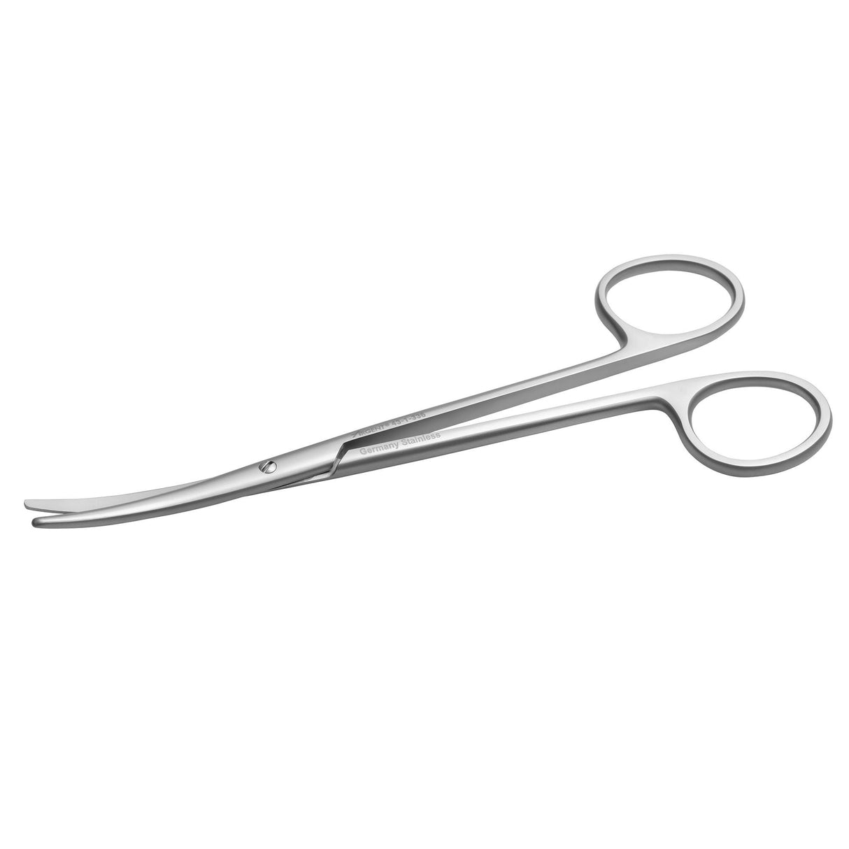 Dissecting Scissors McKesson Argent™ Metzenbaum 5-1/2 Inch Length Surgical Grade Stainless Steel NonSterile Finger Ring Handle Curved Blunt Tip / Blunt Tip - BeHope