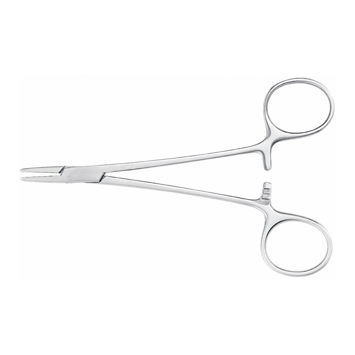 Needle Holder McKesson Argent™ Webster 5 Inch Length Smooth Jaws Finger Ring Handle - BeHope