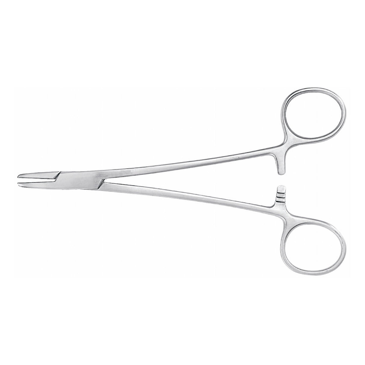 Needle Holder McKesson Argent™ Mayo-Hegar 5 Inch Length Serrated Jaws Finger Ring Handle - BeHope