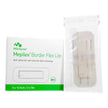 Thin Foam Dressing Mepilex® Border Flex Lite 2 X 5 Inch With Border Film Backing Silicone Adhesive Rectangle Sterile - BeHope