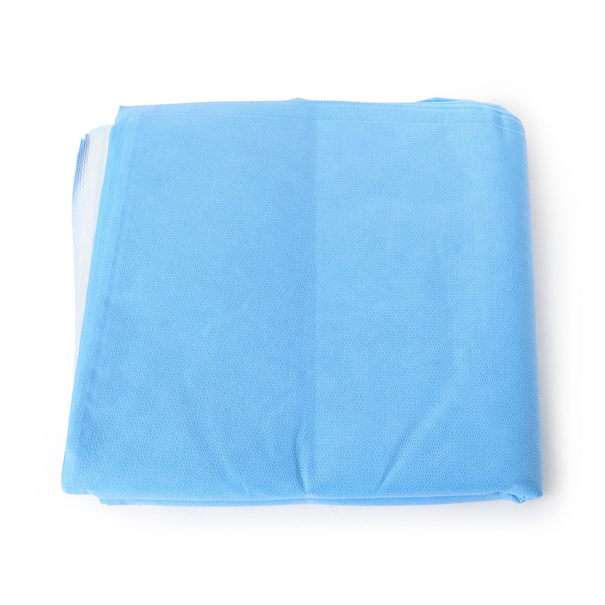 QUICK CHECK* H400 Sterilization Wrap White / Blue 36 X 36 Inch Dual Layer SMS Polypropylene Steam / EO Gas / Hydrogen Peroxide - BeHope
