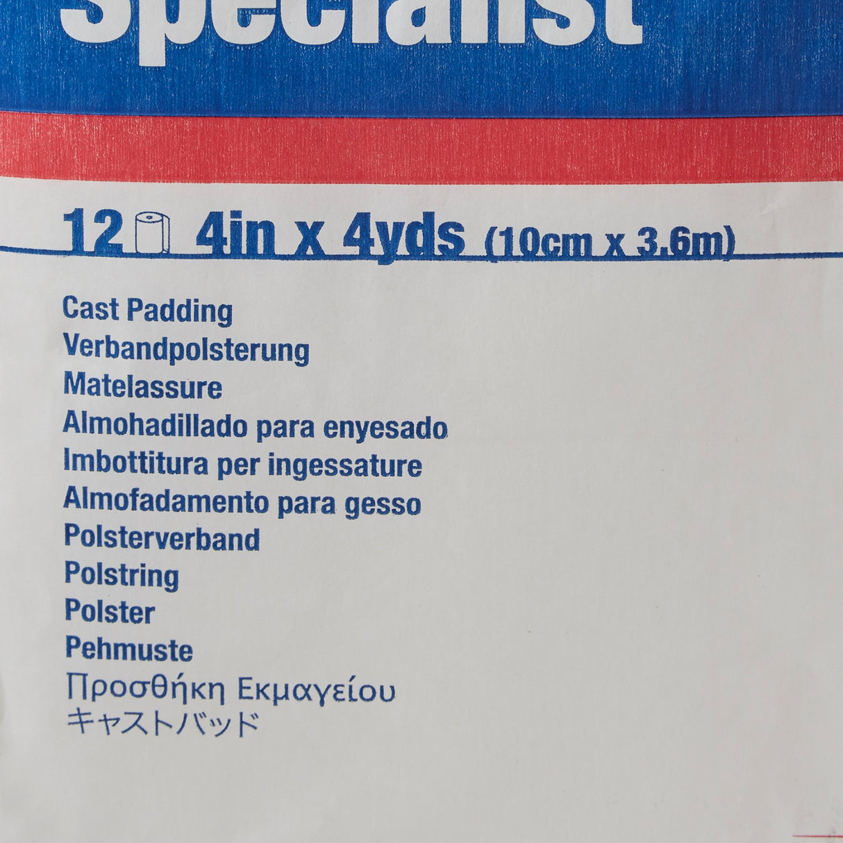 Cast Padding Undercast Specialist® Sterile 4 Inch X 4 Yard Cotton / Rayon NonSterile - BeHope