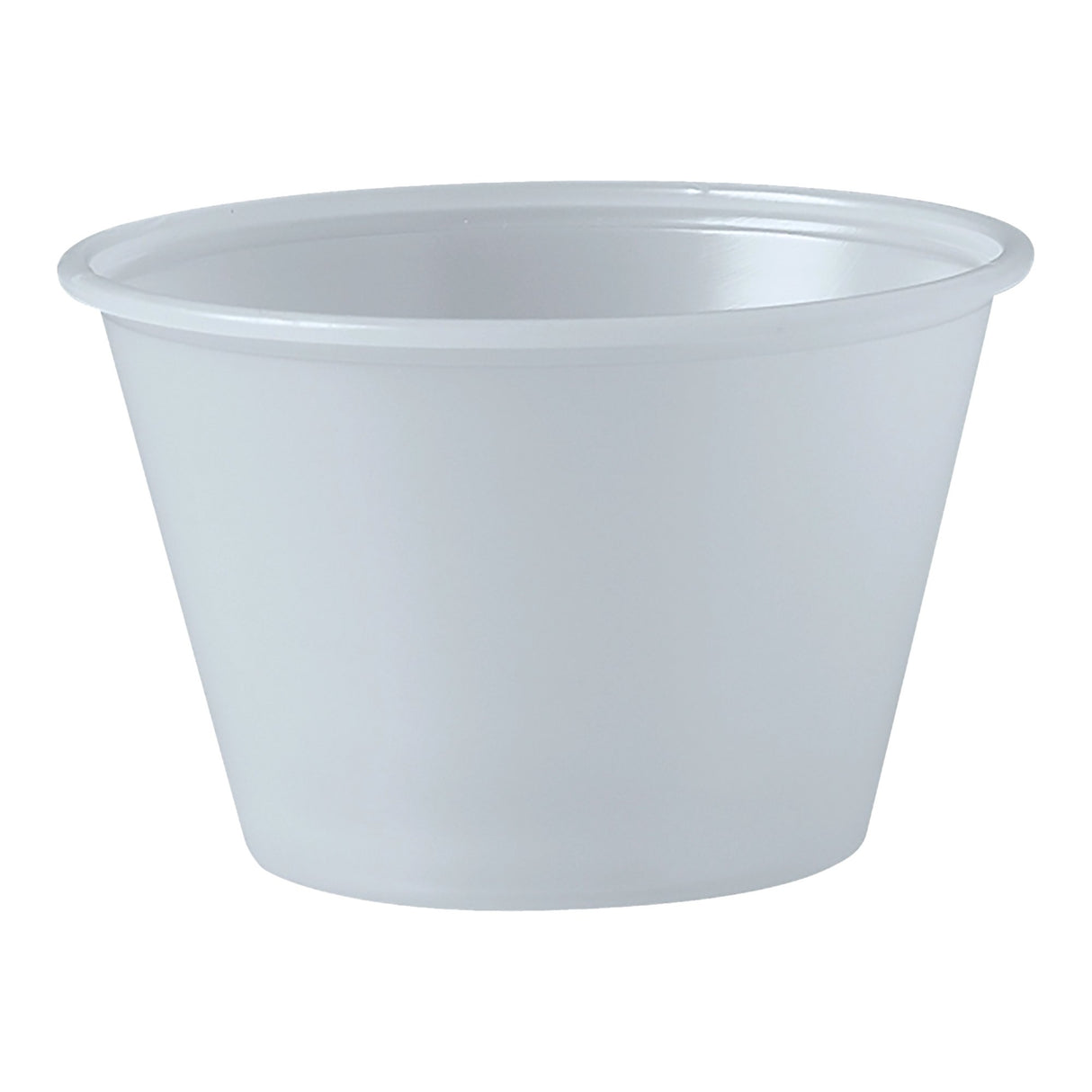 Souffle Cup Solo® 4 oz. Translucent Plastic Disposable - BeHope