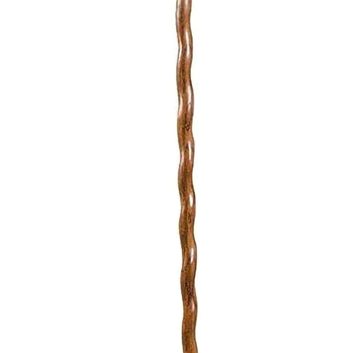 Walking Stick Brazos™ Twisted Backpacker Wood 55 Inch Height Brown Oak - BeHope