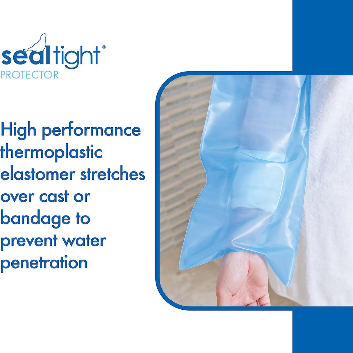 IV Site Barrier Protector SEAL-TIGHT® Mid-Arm NonSterile - BeHope