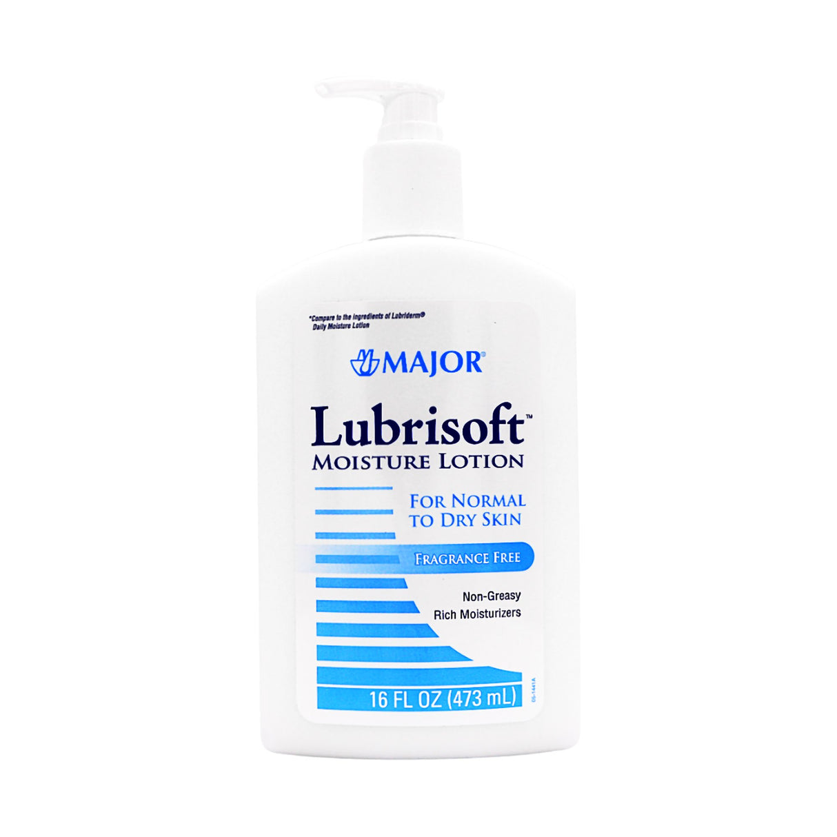 Hand and Body Moisturizer Lubrisoft® 16 oz. Pump Bottle Unscented Lotion - BeHope