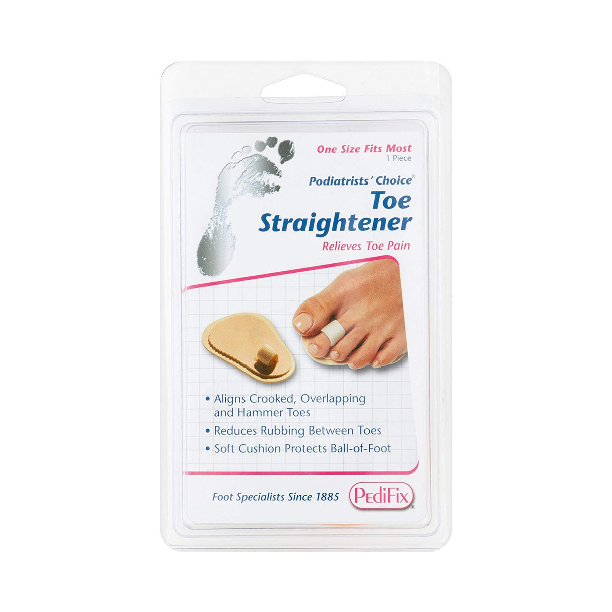 Toe Straightener PediFix® One Size Fits Most Pull-On Foot - BeHope