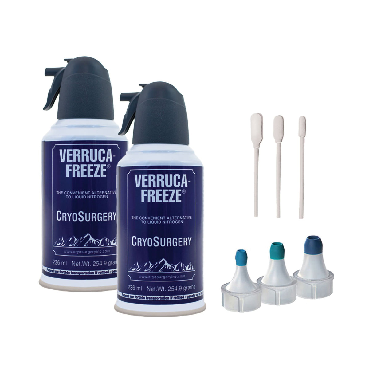 Cryosurgical Replacement Canister Verruca-Freeze® 472 mL 21 Lesions - BeHope