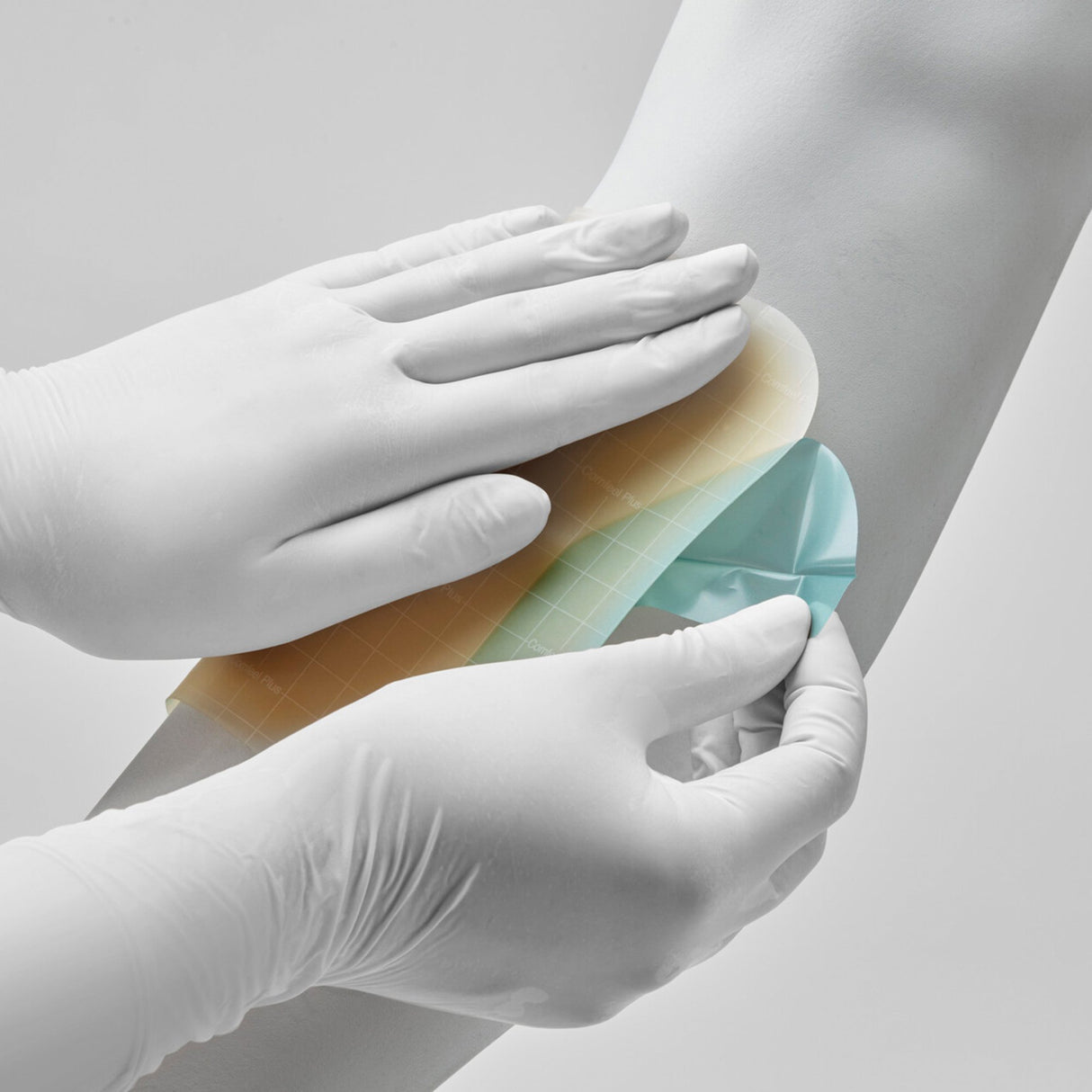 Hydrocolloid Dressing Comfeel Plus Film Backing 6 X 6 Inch Square Hydrocolloid / Sodium Carboxymethylcellulose (CMC) / Film - BeHope