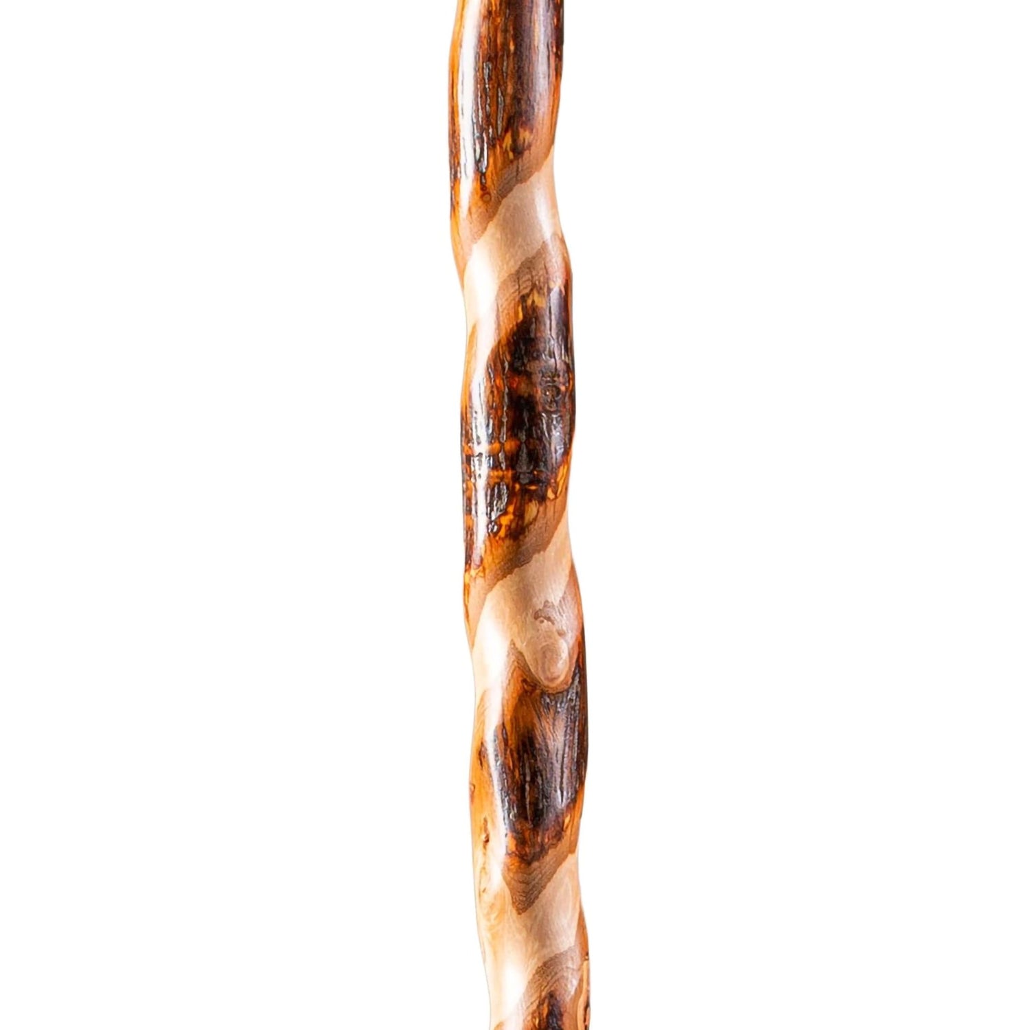 Walking Stick Brazos™ Twisted Wood 41 Inch Height Hickory - BeHope