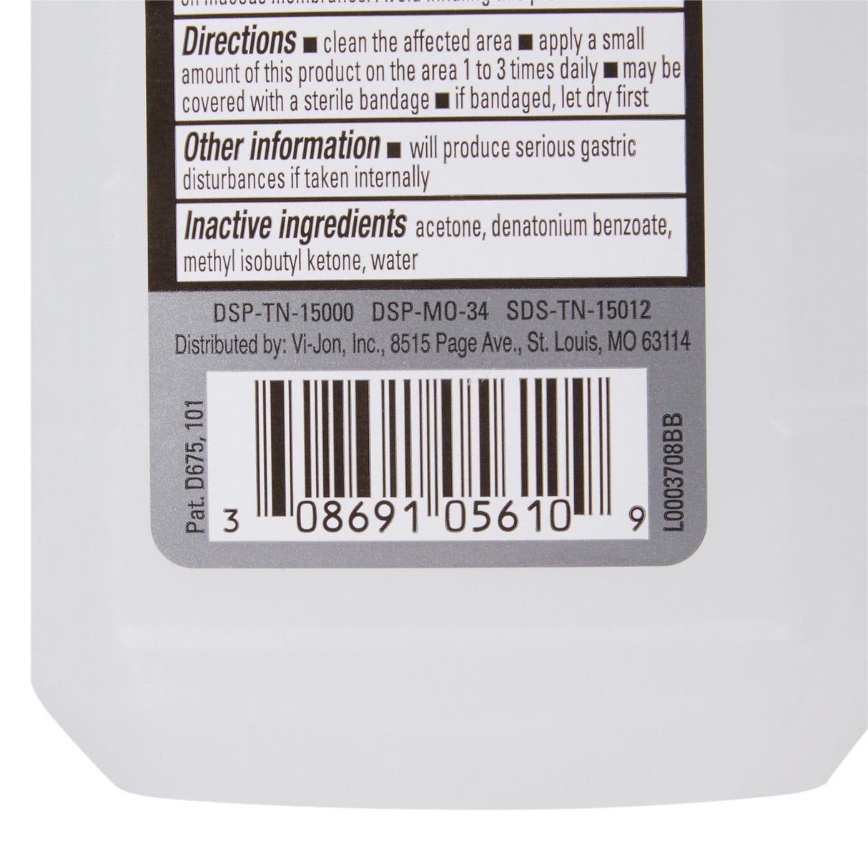 Antiseptic Ethyl Alcohol McKesson Liquid 16 oz. Bottle - BeHope