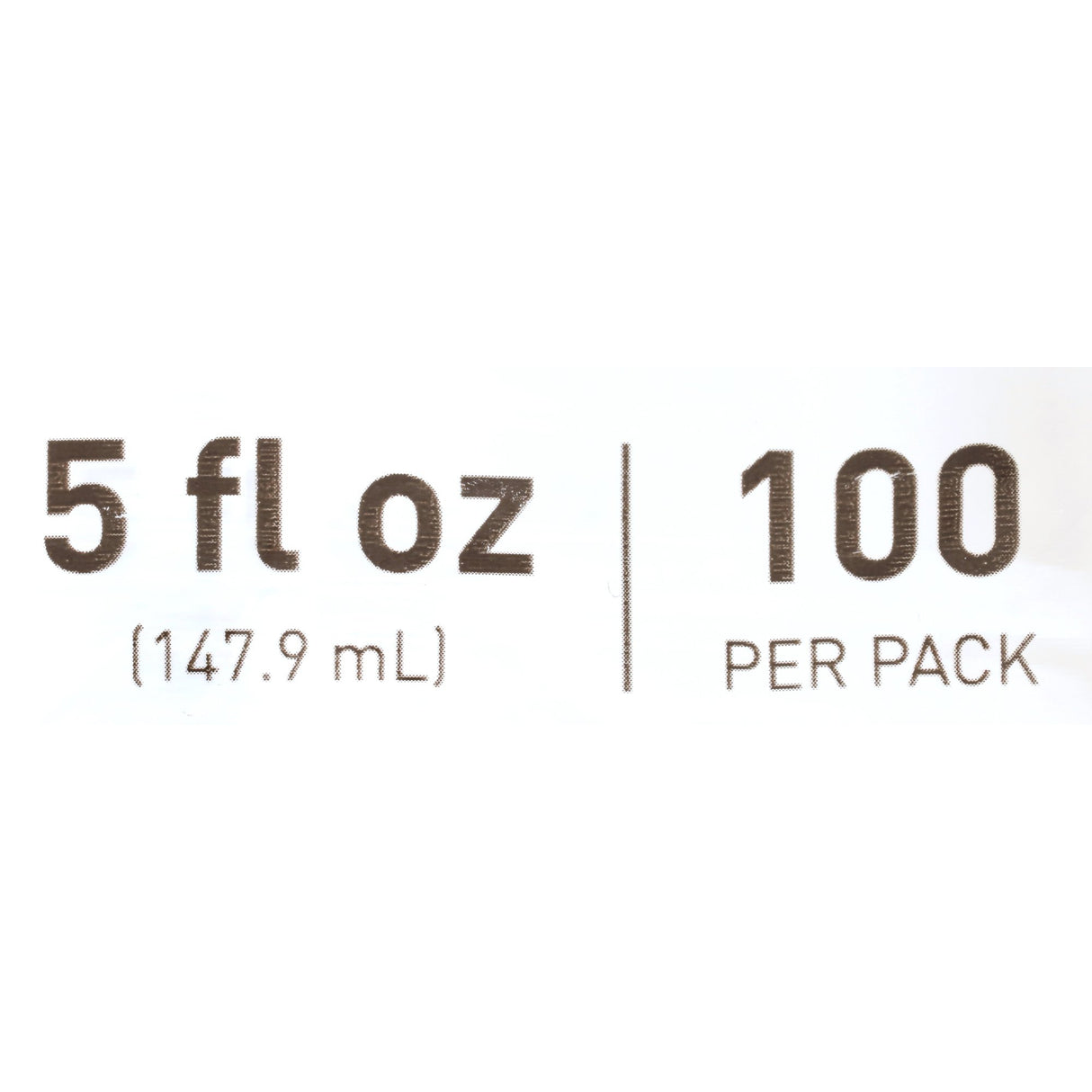 Drinking Cup McKesson 5 oz. Clear Polypropylene Disposable - BeHope