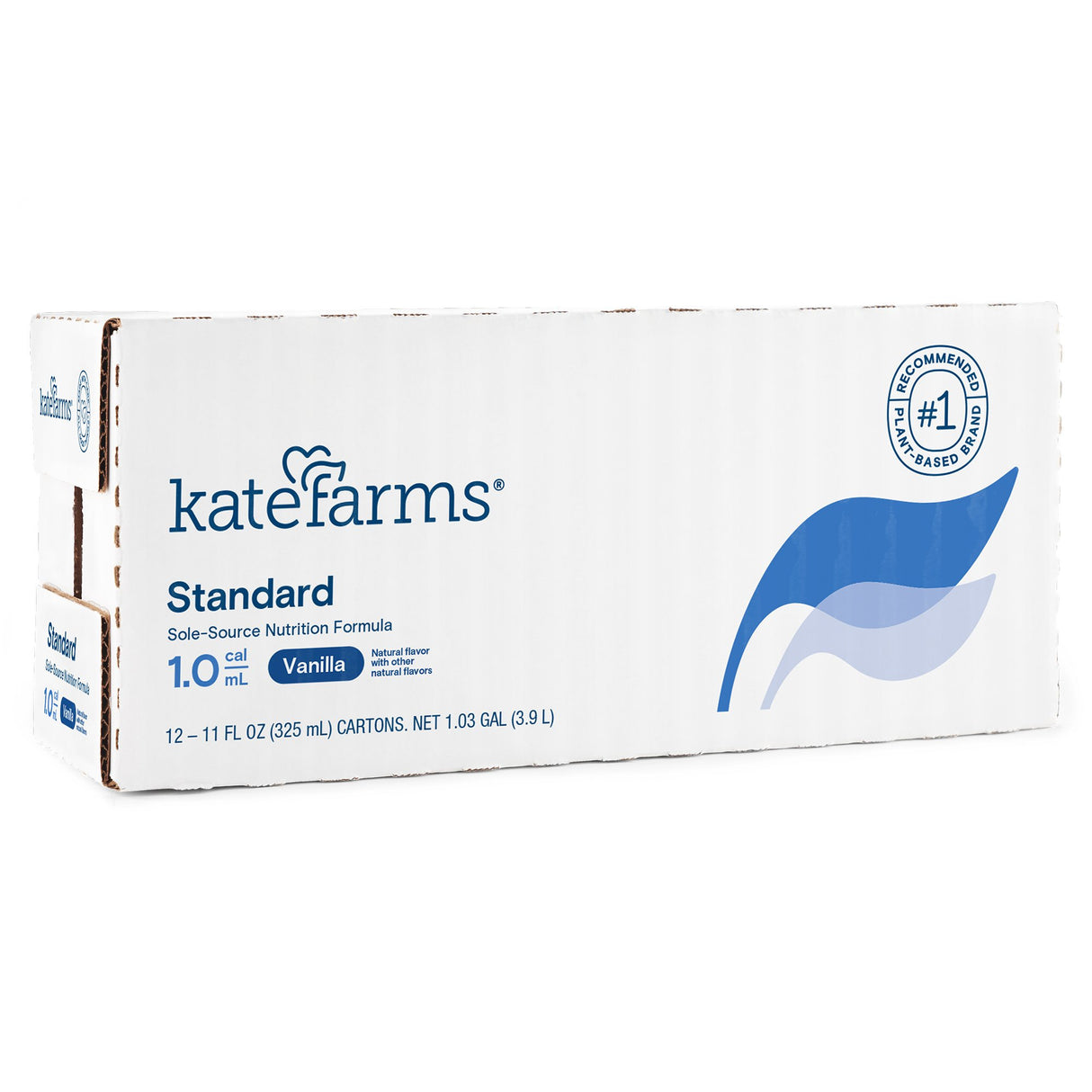 Oral Supplement Kate Farms Standard 1.0 Vanilla Flavor Liquid 11 oz. Carton - BeHope