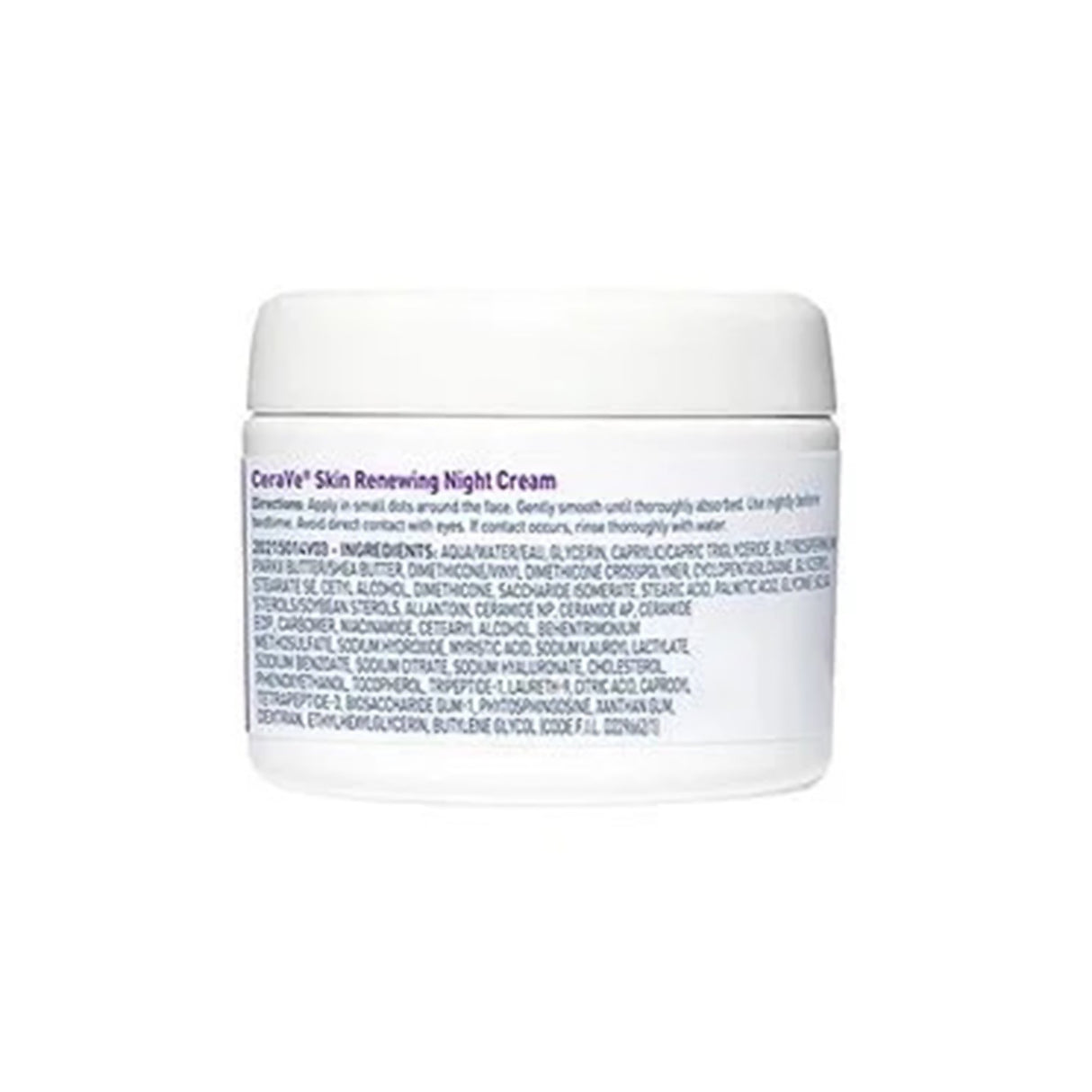 Facial Moisturizer CeraVe® Skin Renewing Night Cream 1.7 oz. Jar Unscented Cream - BeHope