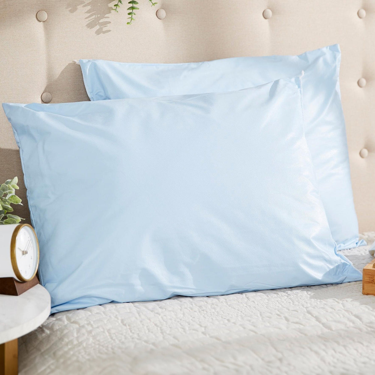 Pillowcase McKesson Standard Blue Disposable - BeHope