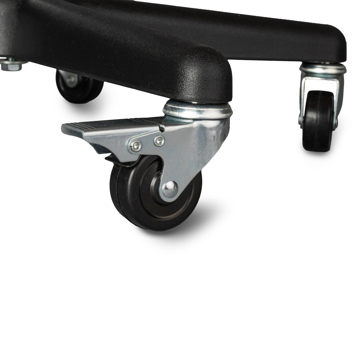 Mobile Instrument Stand Tech-Med Hand Operated Single Post 5-Leg Base Small Tray - BeHope